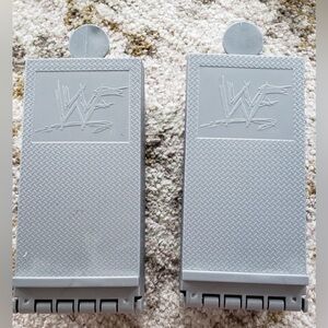Lot of 2 WWF Launching Platforms Wrestling Accessory